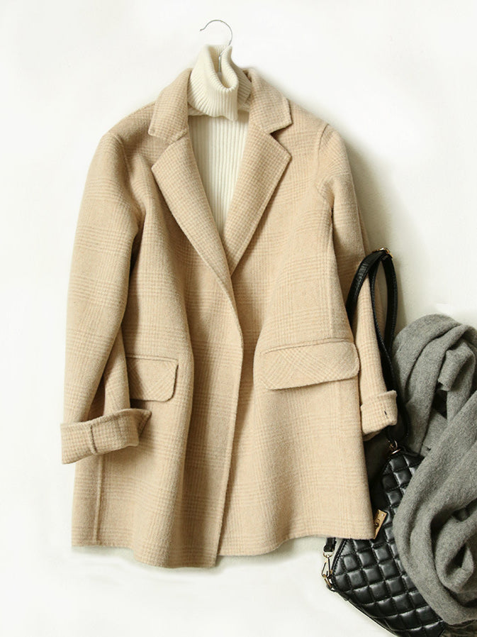 Leora | Manteau Boutonné Hivernal Intemporel