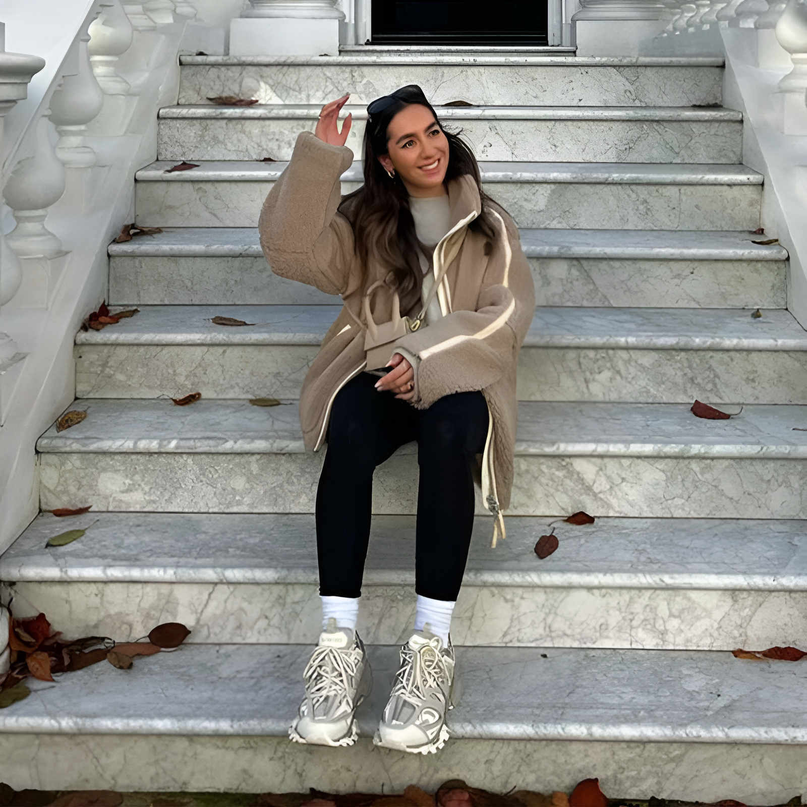 Mari | Veste Oversize en Fleece avec Poches